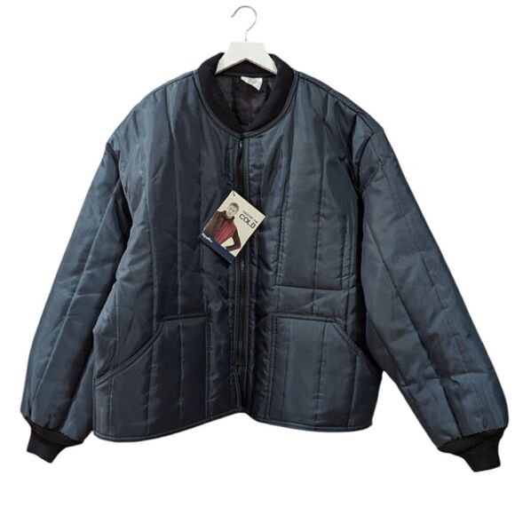 RefrigiWear Econo-Tuff® Jacket Insulated Water-repellent Quilted Lightweight 4XL - Picture 7 of 12